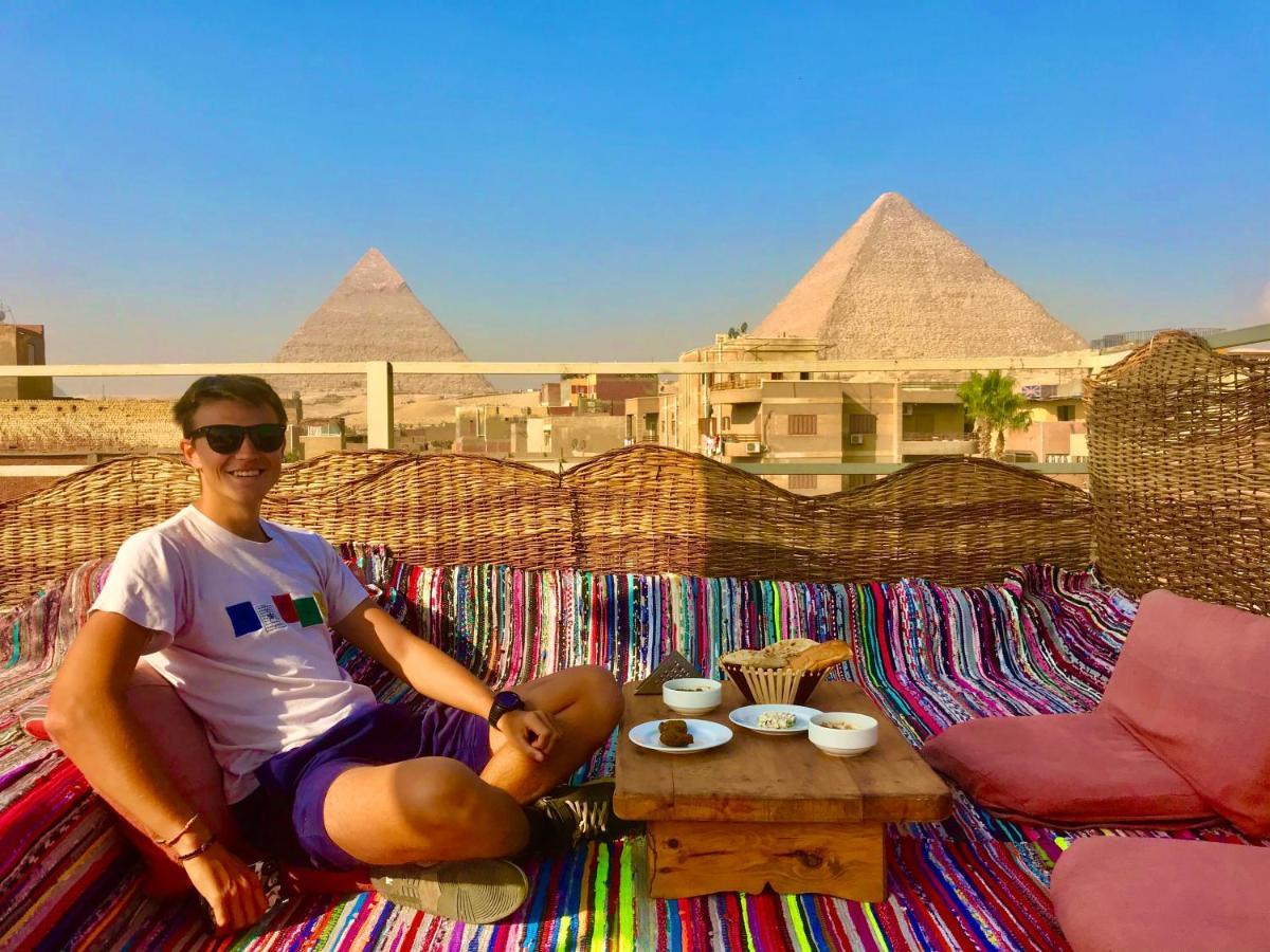 Carpet Alaadein Pyramids View Hotel Kafrat al Jabal Exterior foto